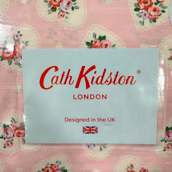 CATH KIDSTON 100% cotton sheet set, Darling heart and floral pattern w/polkadots - Picture 1 of 8